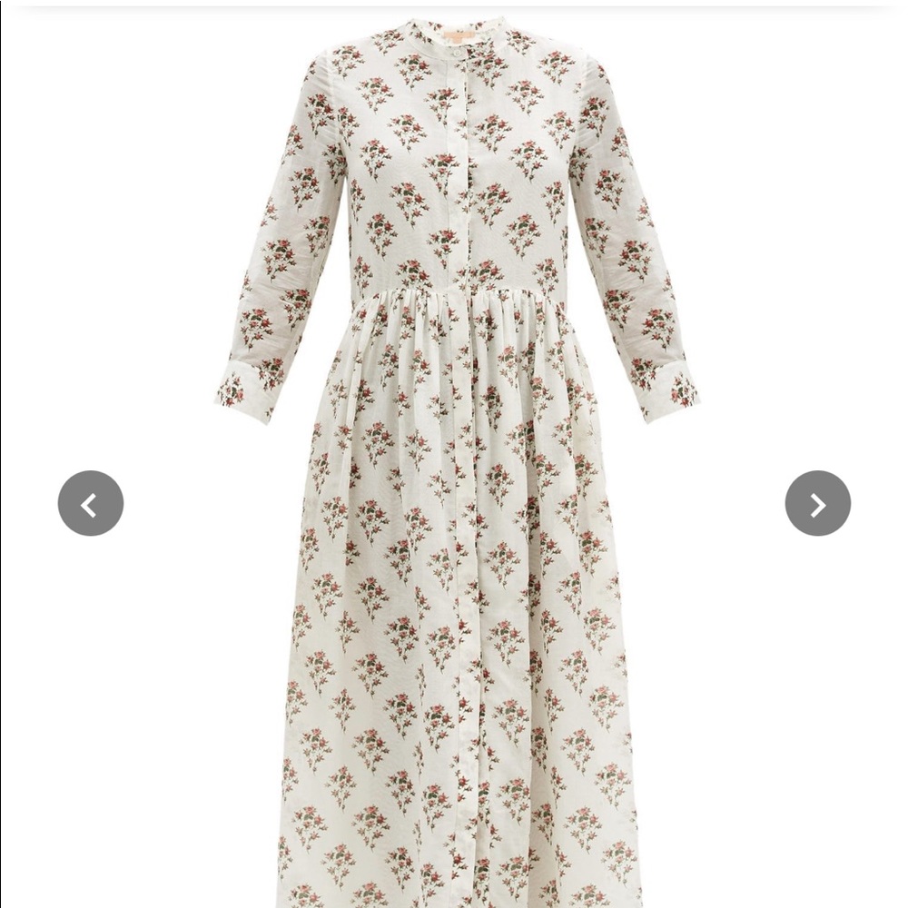 Brock Collection - Floral Cotton Shirt Dress